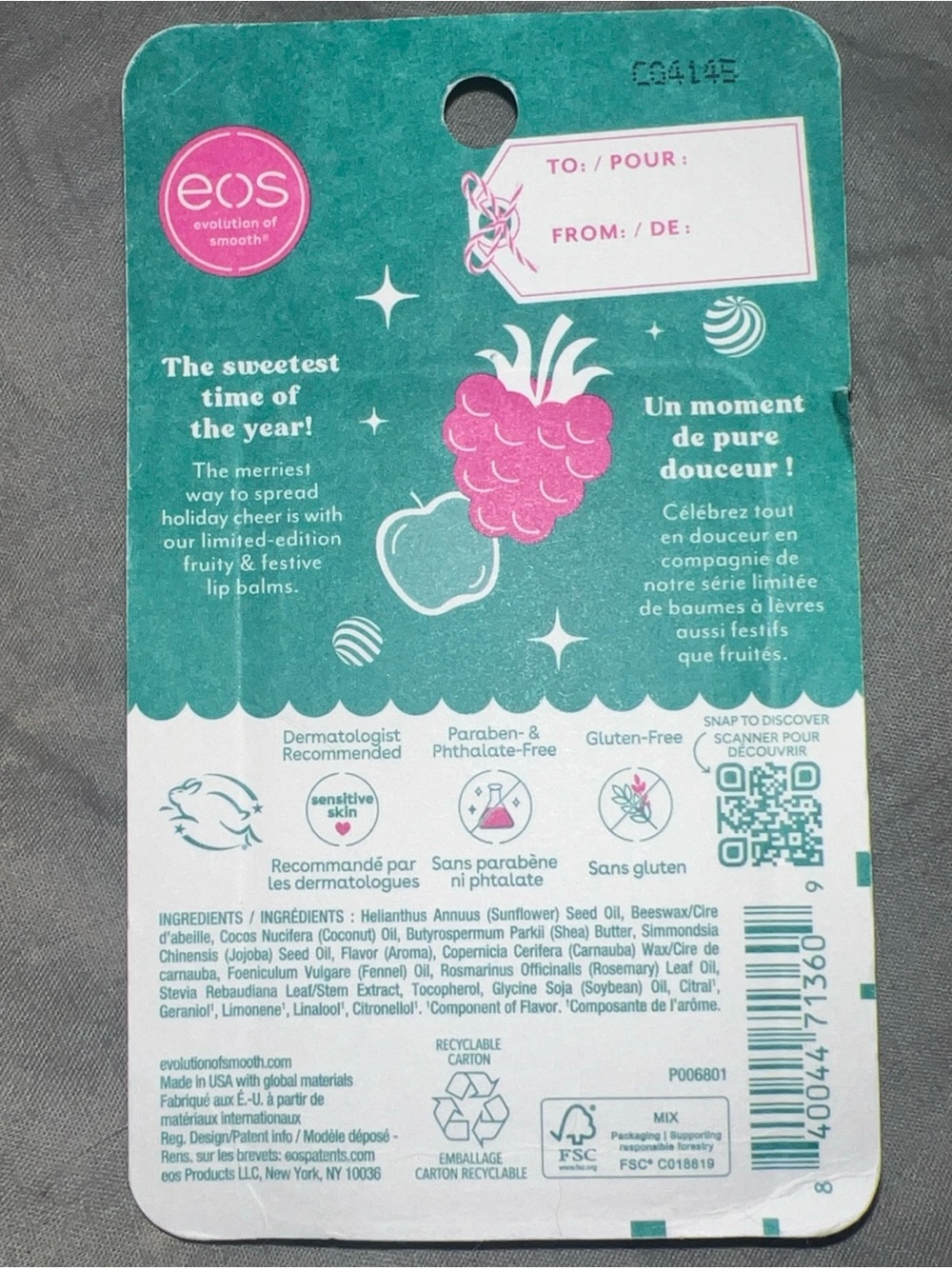 EOS holiday collection sparkling appletini and blackberry Bellini - Picture 2 of 2